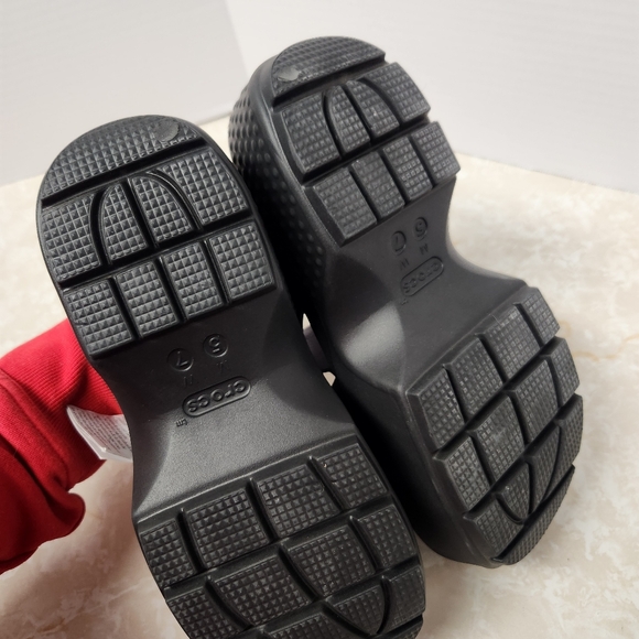 New Crocs Stomp Fisherman Sandal Unisex Size Men 5 / Women 7 Dark Purple - Picture 7 of 10